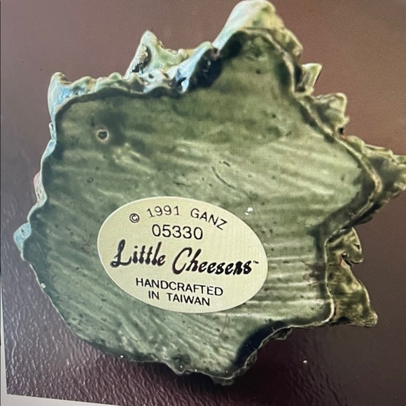 VTG GANZ LITTLE CHEESERS 1991 CHRISTMAS TREE - Picture 4 of 4